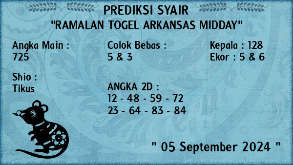 Prediksi Arkansas Midday