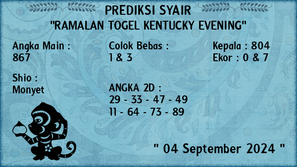 Prediksi Kentucky Evening