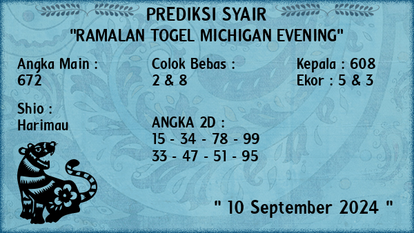 Prediksi Michigan Evening