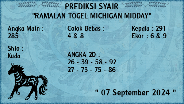 Prediksi Michigan Midday