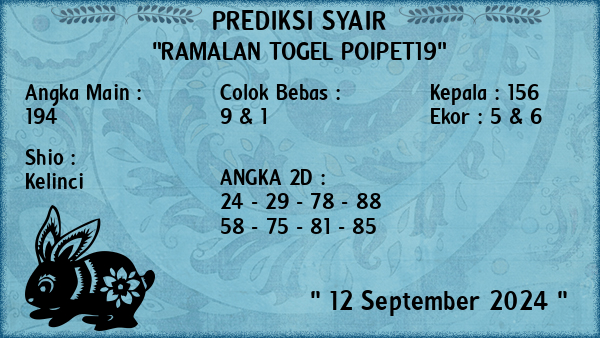 Prediksi Poipet19