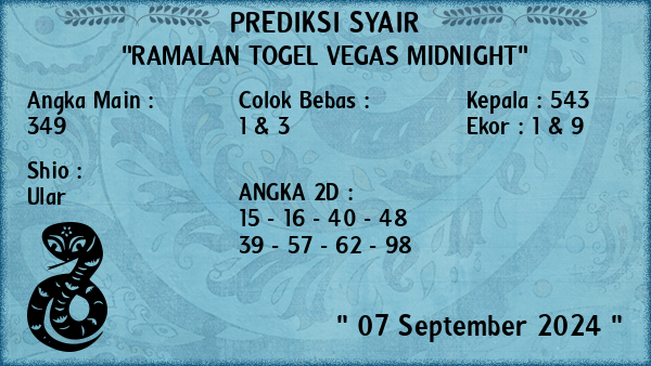 Prediksi Vegas Midnight