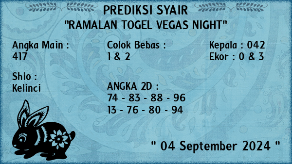 Prediksi Vegas Night